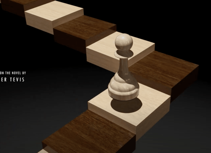 Title Design for Queen's Gambit by Saskia Marka